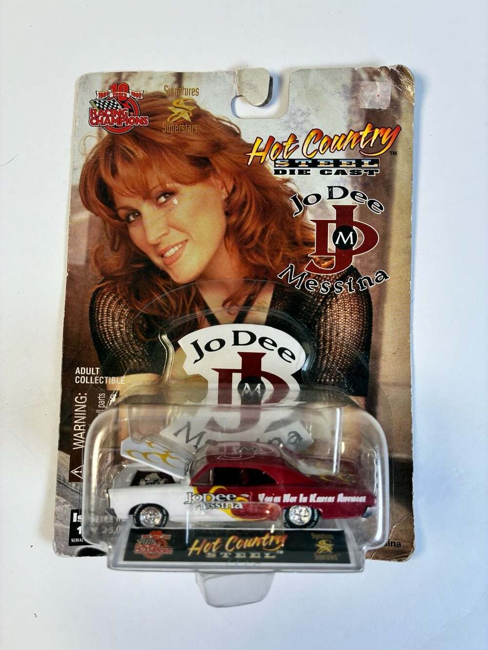 Racing Champions Hot Country Steel Jo Dee Messina Die Cast Car Issue #25